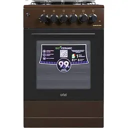 Плита комбінована Artel APETITO 50 10-E BROWN
