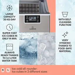 Льодогенератор Klarstein Chios Ice Cube Maker (10041143) - мініатюра 6