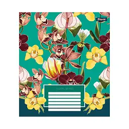 Зошит 1 вересня А5 Floral series 96 аркушів, лінія (766500), в асортименті - мініатюра 3
