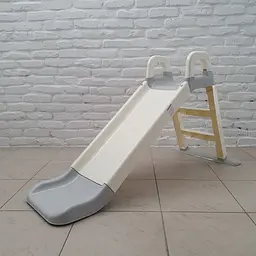 Гірка Active Baby дитяча пластикова Долоні, спуск 140 см, гірка біло-сіра 0140