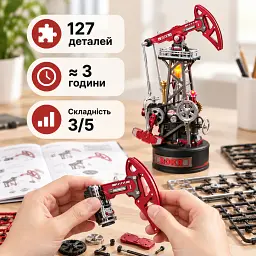 Конструктор Robotime Rokr 3D Екстрактор олії (CGL03) - мініатюра 6