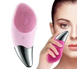 Силіконова щітка-масажер для обличчя Sonic Facial Brush - мініатюра 6