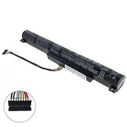 Акумулятор для ноутбука Lenovo L14C3A01 (B50-10, IdeaPad 100-15IBY) 10.8V 2200 mAh 24Wh Black (5B10H42764) - мініатюра 2