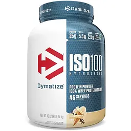 Протеїн Dymatize Nutrition ISO-100, 1.4 кг - Вишукана ваніль