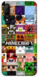 Чохол Demsky Minecraft collage для Huawei P30 lite
