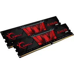 Модуль пам'яті для комп'ютера DDR4 16GB (2x8GB) 3200 MHz AEGIS G.Skill (F4-3200C16D-16GIS) - мініатюра 2