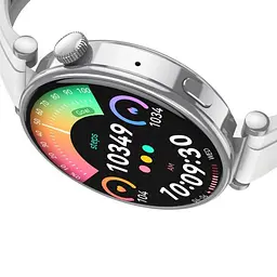 Смарт-часи XO GT4 mini AMOLED Screen Smart Sports Talking Watch сріблястий - мініатюра 3