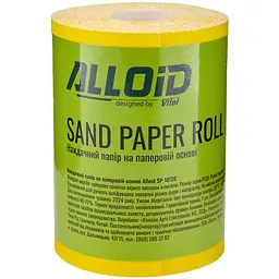 Наждачний папір Alloid Building Tools на паперовій основі 115мм х 10м зерно 120 (SP-10120) - мініатюра 3