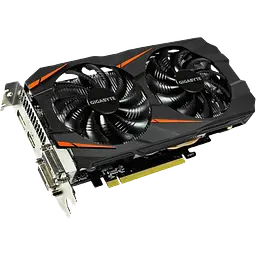 Відеокарта GeForce GTX 1060 6GB Gigabyte WindForce OC (GV-N1060WF2OC-6GD) Б/В - мініатюра 2
