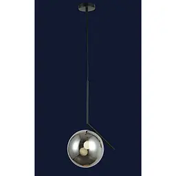 Світильник люстра підвісна в стилі лофт куля Levistella 9163815-1 BK+BK - мініатюра 2