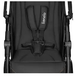 Прогулянкова коляска Lionelo Natt Black Onyx, чорний (LO-NATT BLACK ONYX) - мініатюра 14