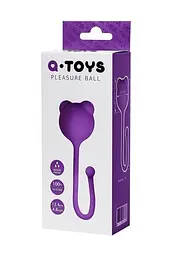Вагінальні кульки A-Toys, 12.4 см, фіолетовий - мініатюра 5