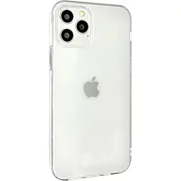 Чохол-накладка Molan Cano Silicone Jelly Glitter Clear Case для Apple iPhone 12 Pro Max 6.7" (clear)