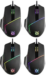 Мишка Defender Warfame GM-880L ігрова, 12800dpi., 8кн., RGB - мініатюра 5