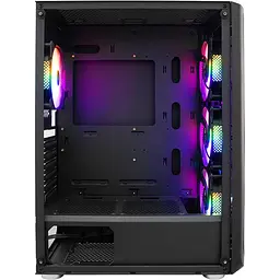 Корпус 1stPlayer X4-BK-4F1-PS-750FK-EU Black 750W (X4-BK-4F1-PS-750FK-EU) 750 Вт - мініатюра 5