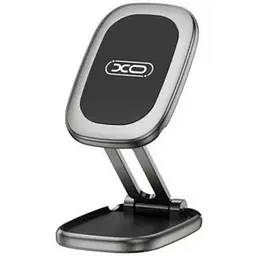 Автотримач XO C157 mini Folding Universal Magnetic Phone Holder Free Accessory Kit чорний