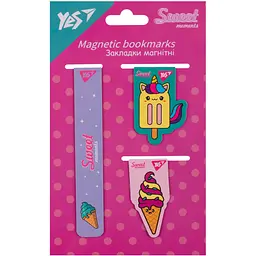 Закладки магнітні Yes Sweet Cream 3 шт. (708351)