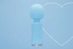 Мінівібромасажер FairyGasm SecretFuntasy blue - мініатюра 7