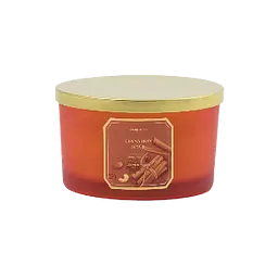 Свічка Sinsay Cinnamon Spice 380 г ароматична біла  