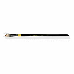 Пензель синтетика овальна Yellow stripe 1017 №14 довга ручка KOLOS (4823064901054)