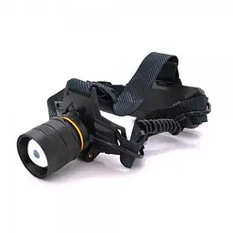 Яскравий налобний ліхтар BL-8076-2-GT100 zoom + microUSB + 2х18650 (4 режими) - мініатюра 3