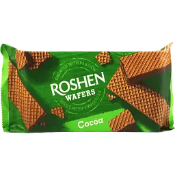 Вафлі Roshen Wafers Cocoa 216 г (943010)