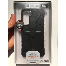 Оригінальний протиударний чохол UAG Pathfinder для Samsung Galaxy S21 (6.2") Black 212817114040 - мініатюра 2