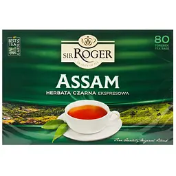 Чай чорний Sir Roger Assam, 136 г (80 шт. х 1.7 г) (895578) - мініатюра 2