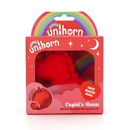 Вібратор-єдиноріжка Unihorn - Cupid's Beau, масажувальний язичок-сердечко - мініатюра 8