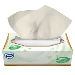 Серветки чотиришарові Zewa Softis Natural Soft 80 шт. (870032) - мініатюра 2