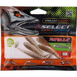 Силікон Select FatFish 2.4" #215 (6 шт/уп) - мініатюра 2
