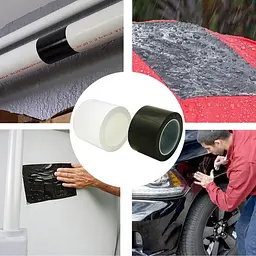 Водонепроникна ізоляційна стрічка Flex Tape білий - мініатюра 3