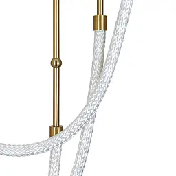 Люстра стельова LED Levistella 7813132-3 AB, 27W, 4000K, бронзовий метал, сучасний стиль - мініатюра 2