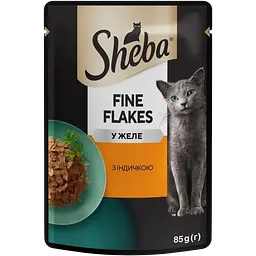Набір вологого корму для котів Sheba, Мікс 15 шт. + з куркою та яловичиною в соусі 5 шт. 1.7 кг (20 шт. х 85 г) - мініатюра 4