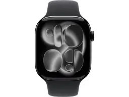 Смарт-годинник Apple Watch Series 11 GPS 42mm Jet Black Alu. Case w. Black S. Band - M/L (MEQU4) - мініатюра 2