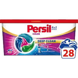 Диски для прання Persil Color 4in1 Discs Deep Clean 28 шт.