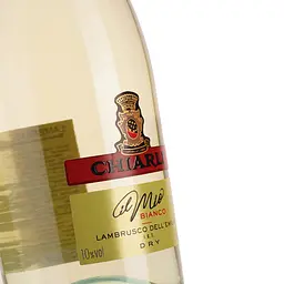 Вино ігристе Chiarli Lambrusco dell' Emilia Bianco Dry, біле, сухе, 10%, 0,75 л (20883) - мініатюра 4