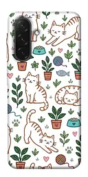 TPU чохол Demsky Cats pattern для Samsung Galaxy A26 5G