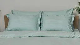 Набір наволочок Moon&Star Satin Stripe Stripe Mint 40х60 см 2 шт