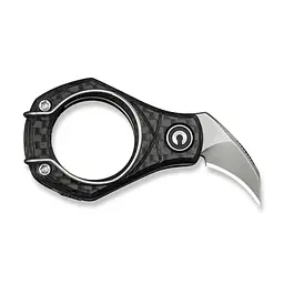 Ніж складаний кишеньковий Civivi Pyrus, (1.6 см) 14C28N / Carbon Fiber темно-сірий - мініатюра 3