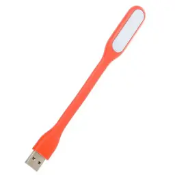 Лампа USB Optima LED, гнучка, помаранчевий (UL-001-OR)