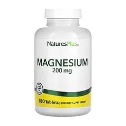 Хелатный магний 200 мг Magnesium 200mg - 180 tabs