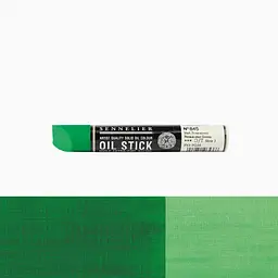 Фарба олійна у формі пастелі Sennelier Oil Stick, 38 мл, S3, Перманентний зелений (Permanent Green) - мініатюра 2