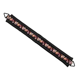 БДСМ-набір LOCKINK The Flowering Serpent Bondage Set, чорний, з малюнком у вигляді змій, 7 предметів - мініатюра 8