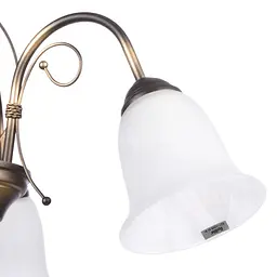 Люстра підвісна Brille флористика E27 60W BR (BKL-470S/3) - мініатюра 3