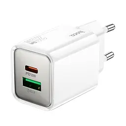 Адаптер мережевий HOCO Glorious N46 |1USB/1Type-C, 20W/3A, PD/QC|