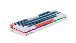 Клавіатура Machenike K500-B61 Red Switch White Orange Grey (K500-B61-RS-WOG) - мініатюра 3