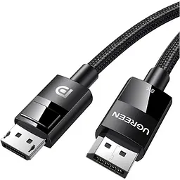 Кабель Ugreen DP114 DisplayPort to DisplayPort V1.4 1m Black (80390) [165595] - мініатюра 3