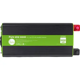 Інвертор EnerGenie 12V/230V 1000W (2000W peak power) чиста синусоїда (EG-PWC-PS1000-01 1000 Вт (EG-PWC-PS1000-01) - мініатюра 5