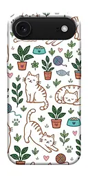 TPU чохол Demsky Cats pattern для Apple iPhone 17 Air (6.5")